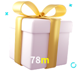 Receba seus bônus de boas-vindas no 78m